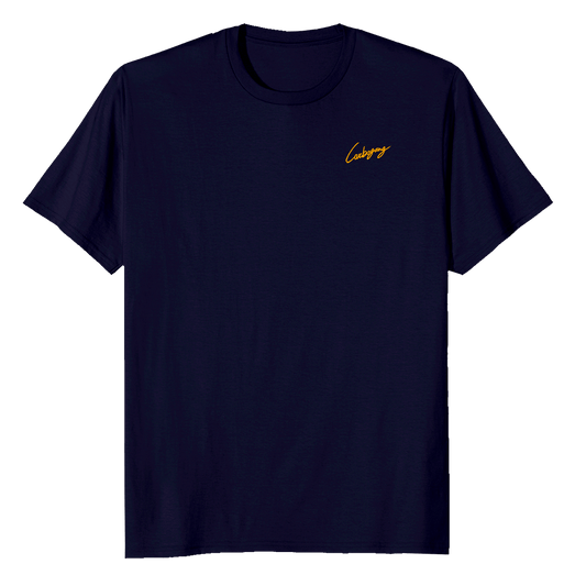 Carbogang Signature T-shirt - Blue Navy