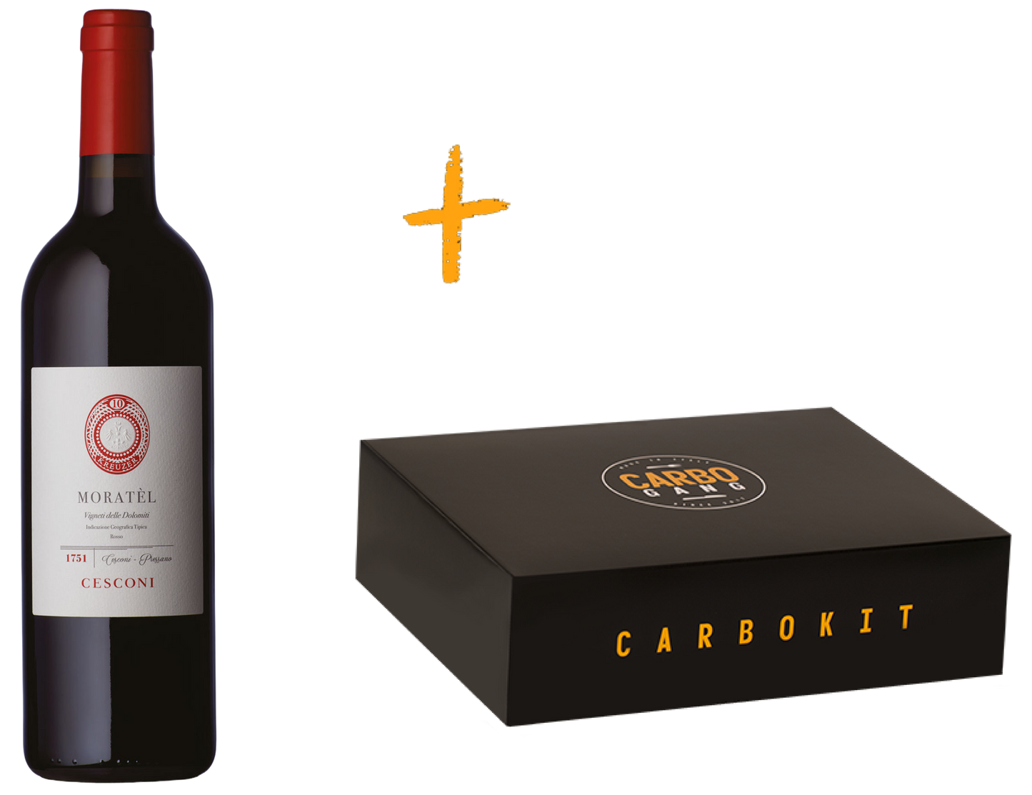 CARBOWINE BOX Edizione Limitata - Vino rosso Moratel BIO 2019